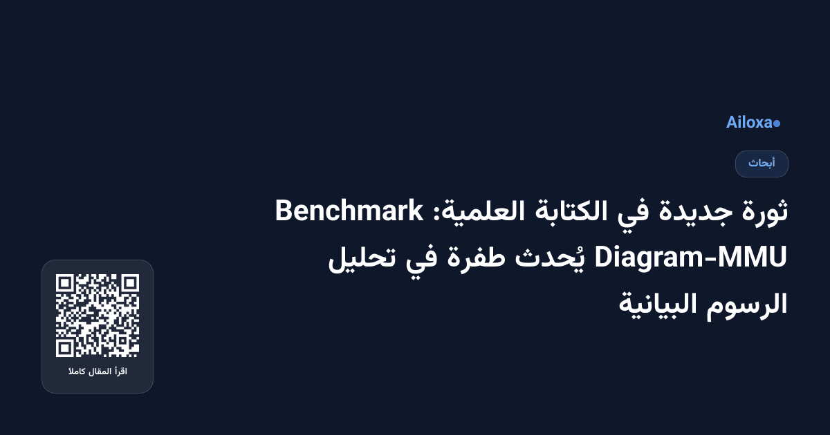 ثورة جديدة في الكتابة العلمية: Benchmark Diagram-MMU يُحدث طفرة في تحليل الرسوم البيانية