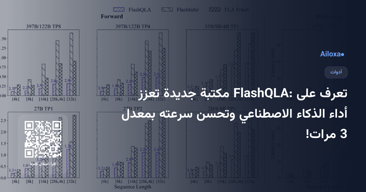 تعرف على FlashQLA: مكتبة جديدة تعزز أداء الذكاء الاصطناعي وتحسن سرعته بمعدل 3 مرات!