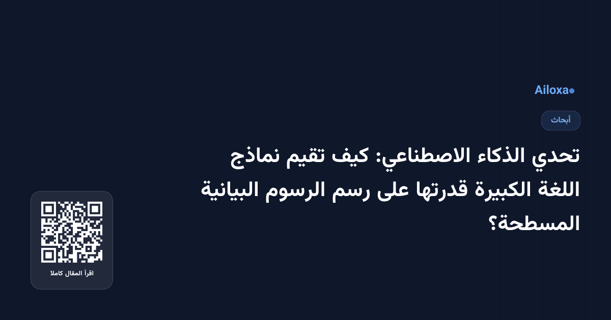تحدي الذكاء الاصطناعي: كيف تقيم نماذج اللغة الكبيرة قدرتها على رسم الرسوم البيانية المسطحة؟