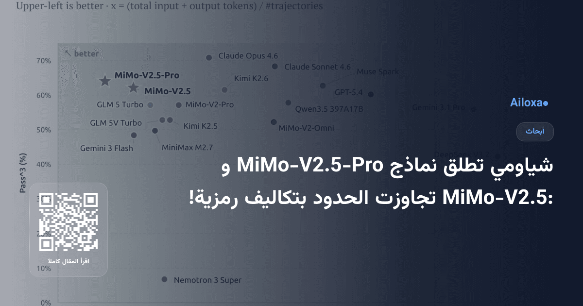 شياومي تطلق نماذج MiMo-V2.5-Pro و MiMo-V2.5: تجاوزت الحدود بتكاليف رمزية!