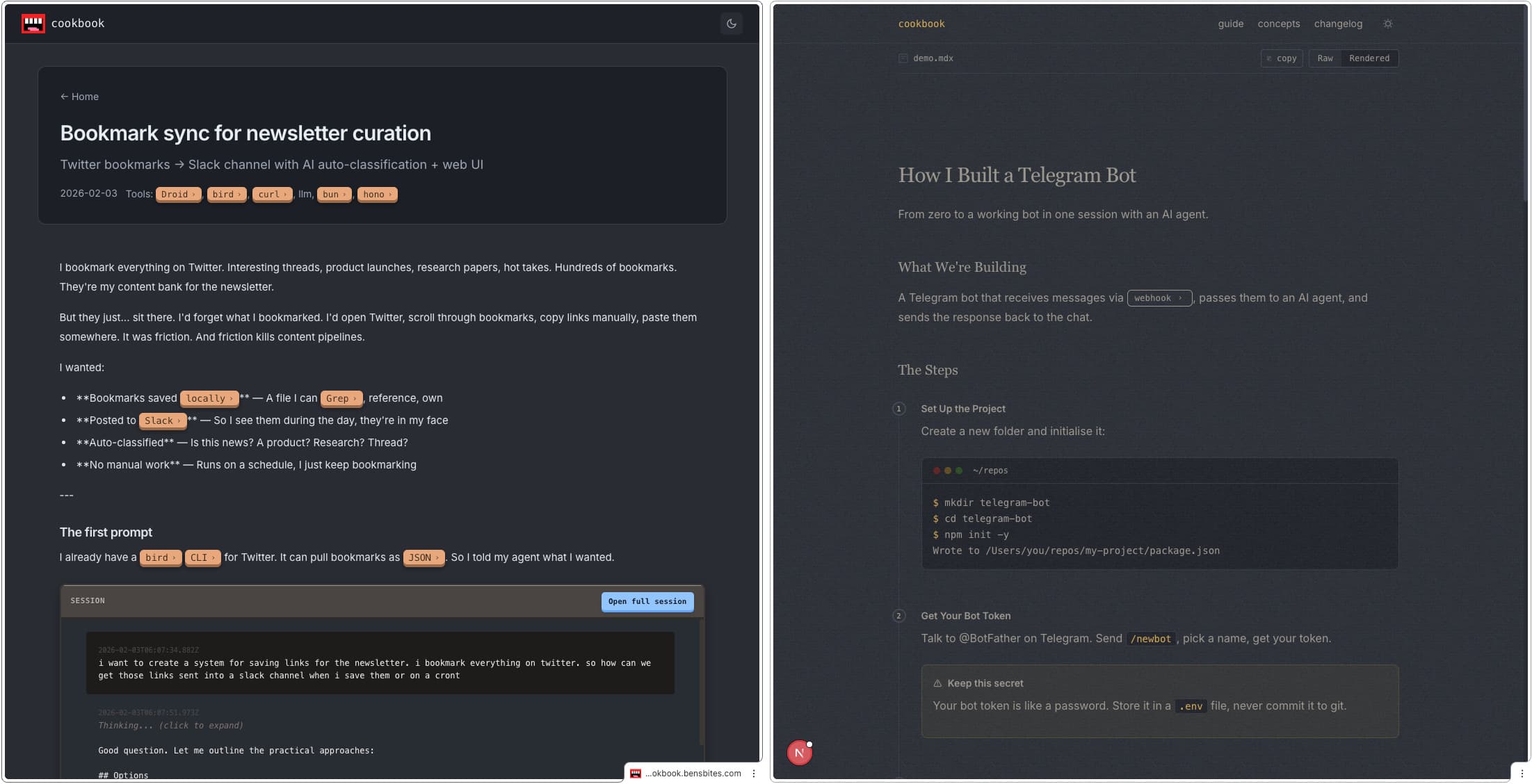 اكتشف المشاريع التي أبنيها هذا الأسبوع: أدوات ومهارات مبتكرة!